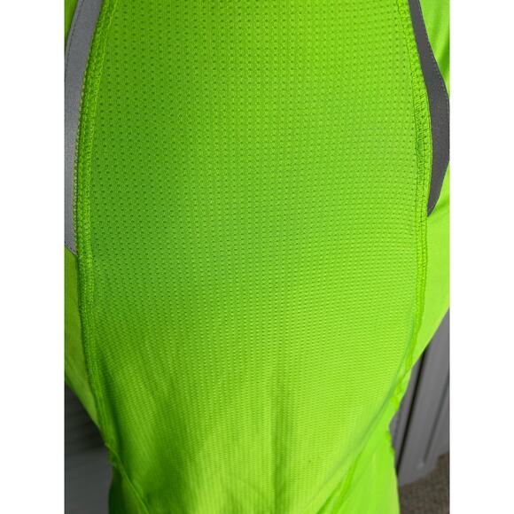 BHPC Perform athletic short sleeve v-neck shirt mesh back women's medium - Picture 4 of 6